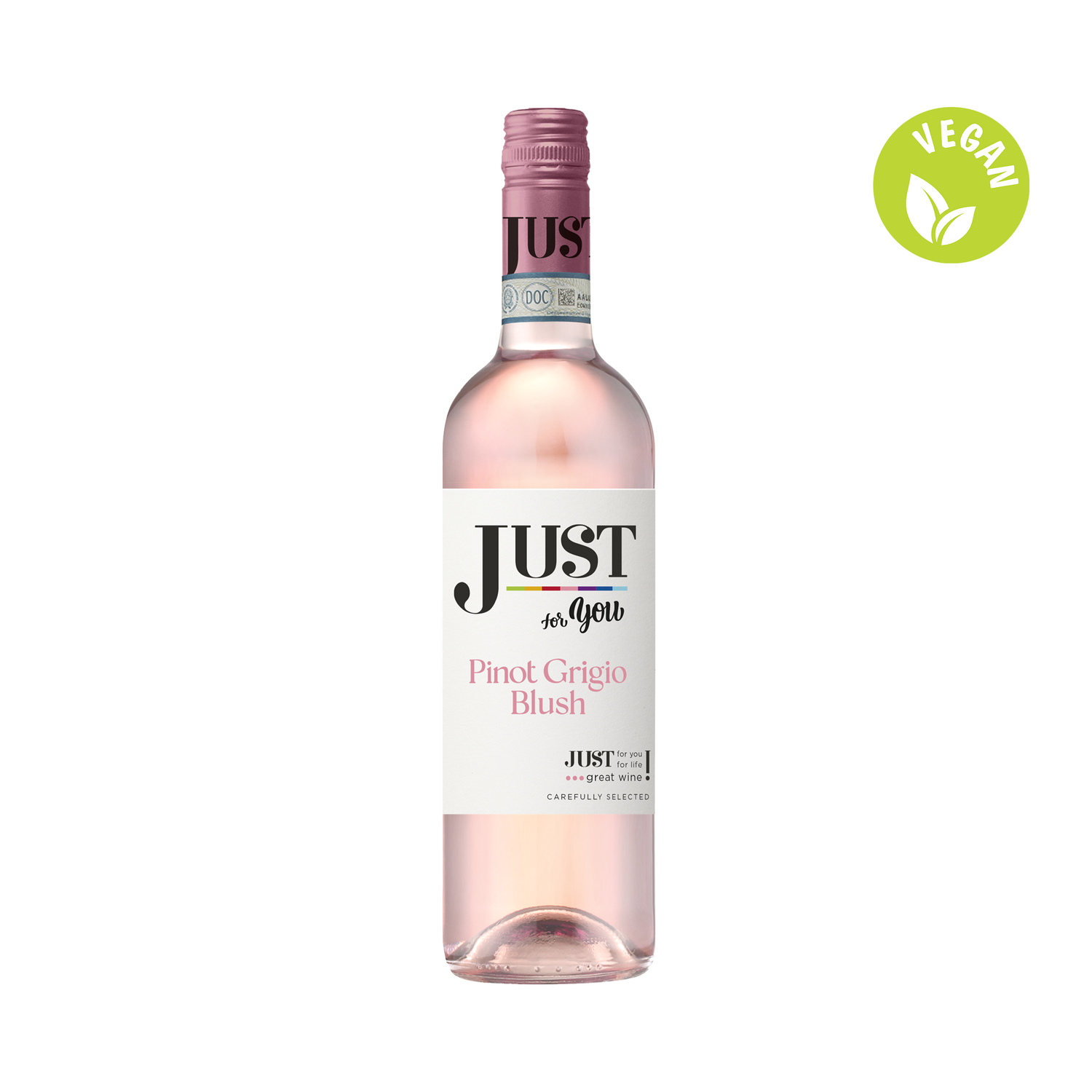 Just Pinot Grigio Blush Rose 0.75L