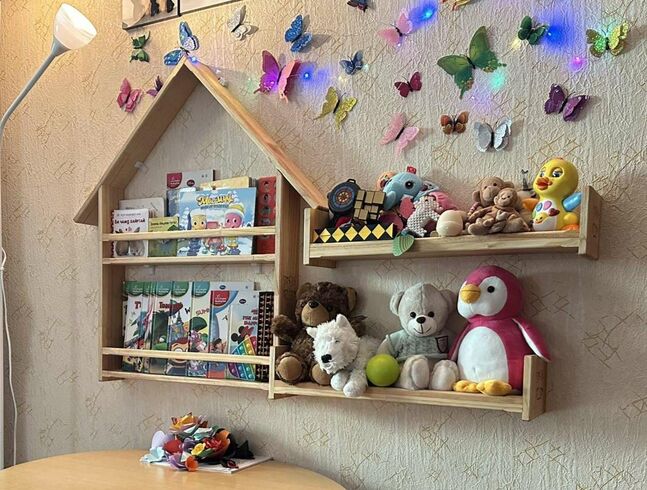 3хос 60см (Номын тавиур+тоглоомын тавиур 2ш) 