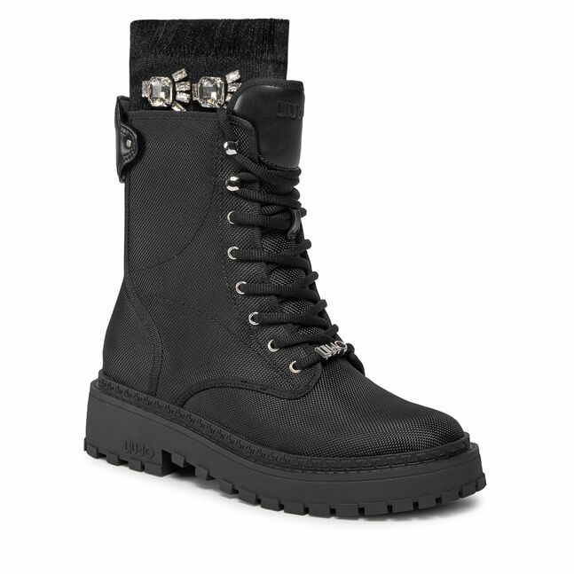 RUMI 05 - ANKLE BOOT NYLON BLACK