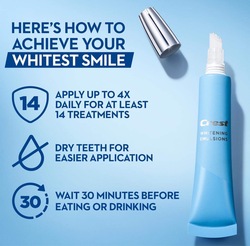 Crest whitening emulsion