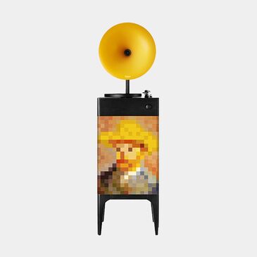 Donut gramophone (Van Gogh)