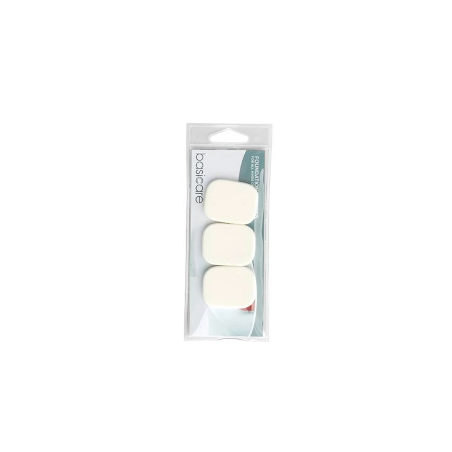 BASICARE FOUNDATION SPONGES - PACK OF 3