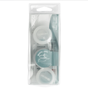 BASICARE Аяллын сав TRAVEL JARS,10ML -PACK OF 3