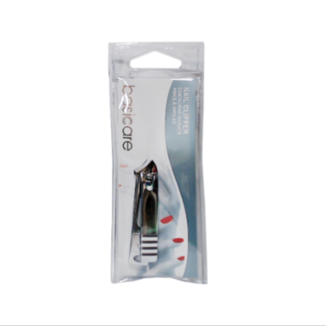 BASICARE Хумсны хутга NAIL CLIPPER -CONTOURED SLANT BLADES WITH LASER FILE