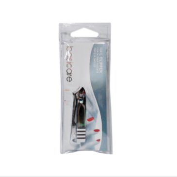 BASICARE Хумсны хутга NAIL CLIPPER -CONTOURED SLANT BLADES WITH LASER FILE