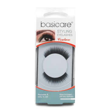 BASICARE COUTURE STYLING EYELASHES WITH GLUE