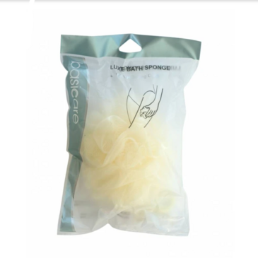 BASICARE Бие угаагч LUXE BATH SPONGE -BEIGE