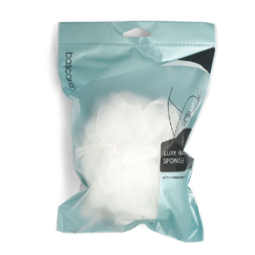 BASICARE Бие угаагч LUXE BATH SPONGE -WHITE