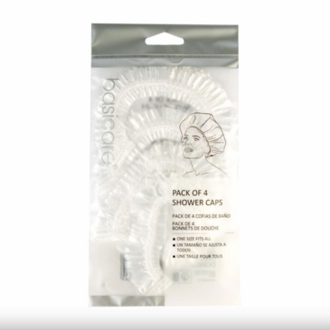 BASICARE Шүршүүрийн малгай PACK OF 4 SHOWER CAPS