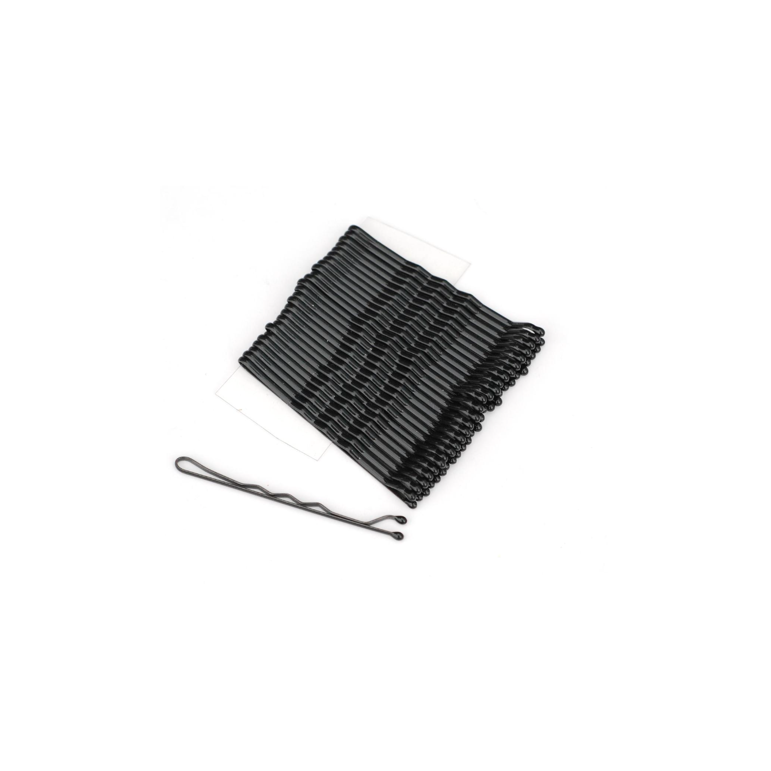 BASICARE Үсний хавчаар ANTIMICROBIAL BLACK BOBBY PINS SMALL 5CM - PACK OF 30