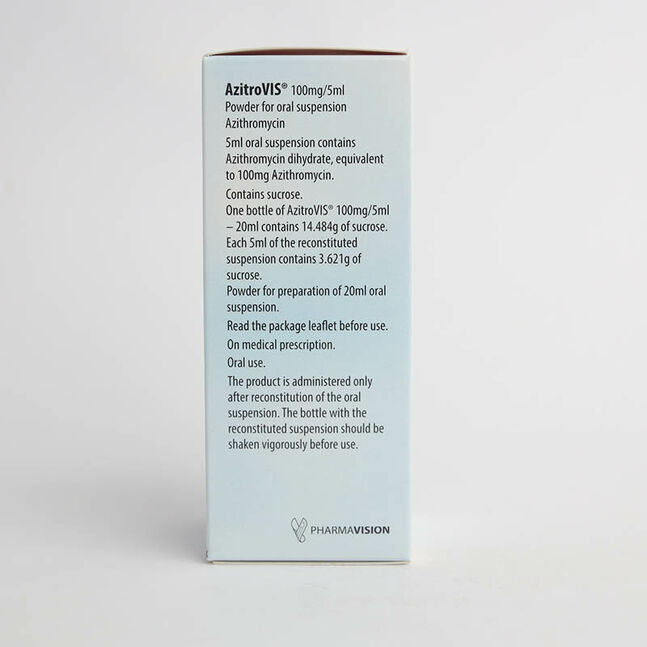 Азитровис 100мг/5мл-20мл