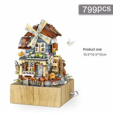 Windmill music box