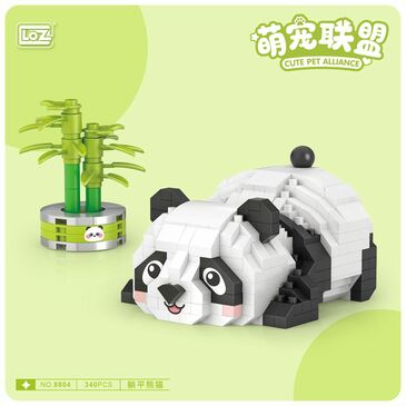 Panda lying 