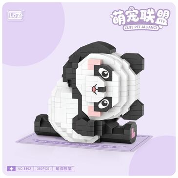 Panda excercising 