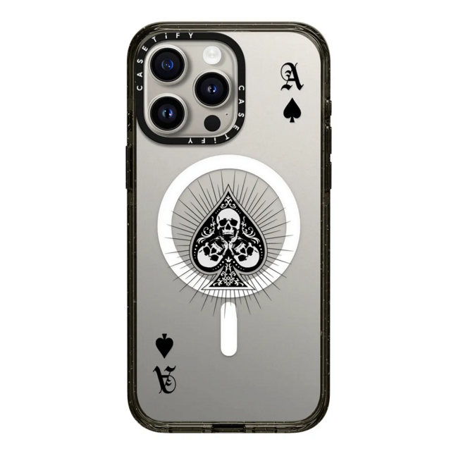 iPhone 15 Pro Max Impact Case MagSafe - Ace of Spades