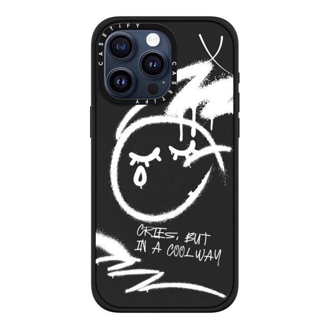 iPhone 15 Pro Max Impact Case MagSafe - Cries, But in a Cool Way