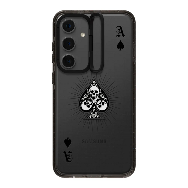 Galaxy S24 Plus Ring Stand Case - Ace of Spades