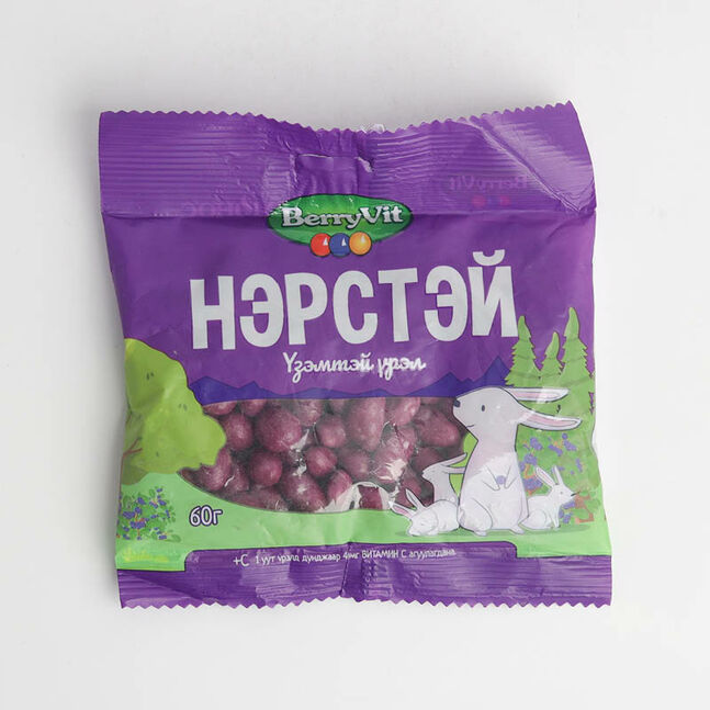 BerryVit - Нэрстэй үзэмтэй үрэл 60гр