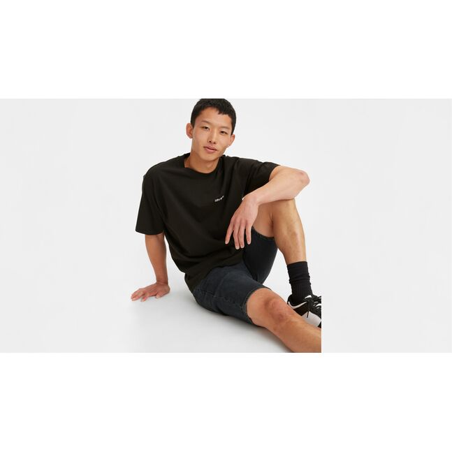 RED TAB VINTAGE TEE MINERAL BLACK GARME