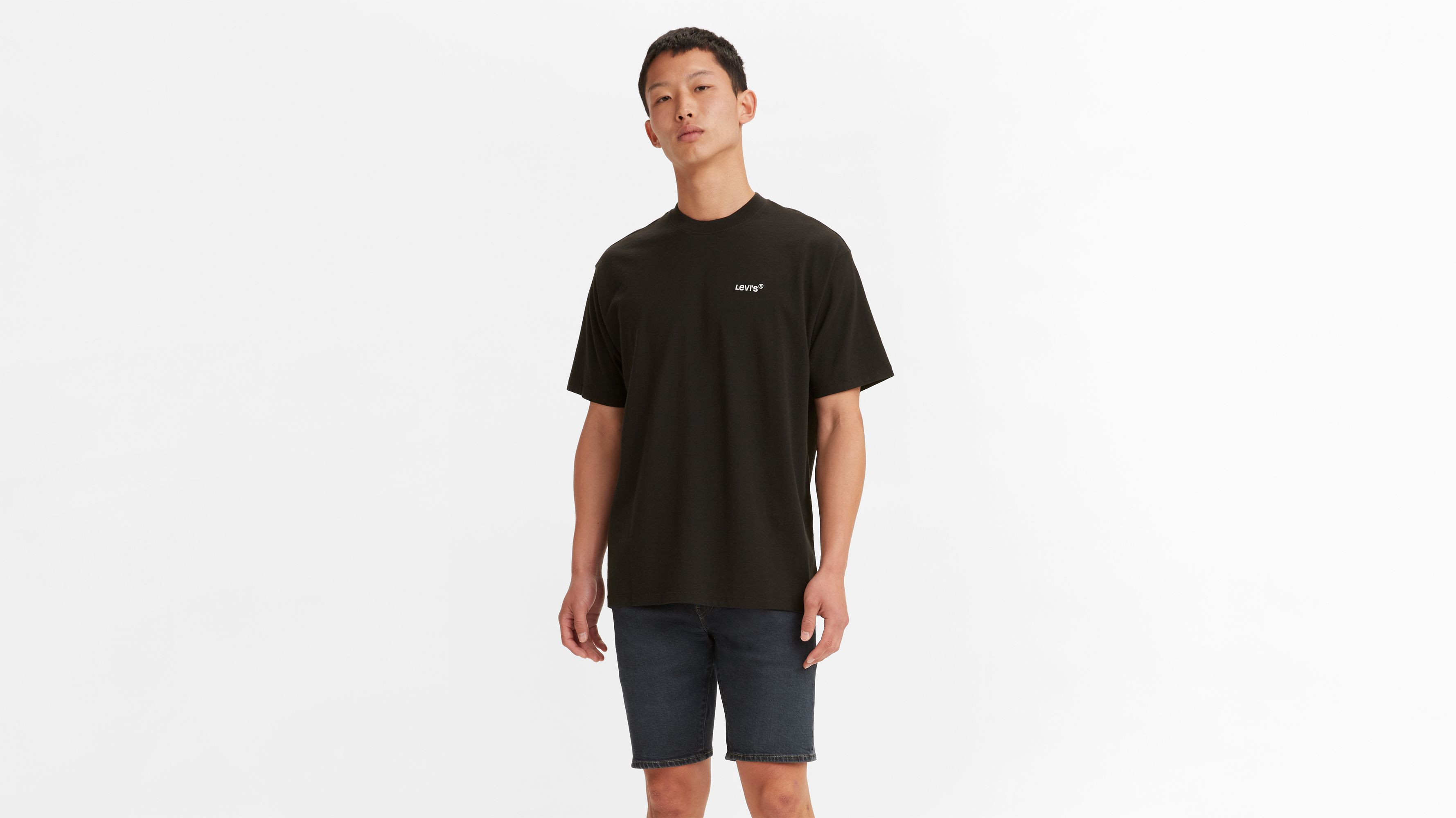 RED TAB VINTAGE TEE MINERAL BLACK GARME
