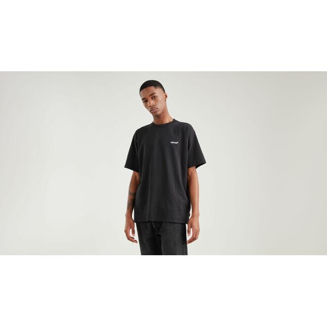 RED TAB VINTAGE TEE MINERAL BLACK GARME