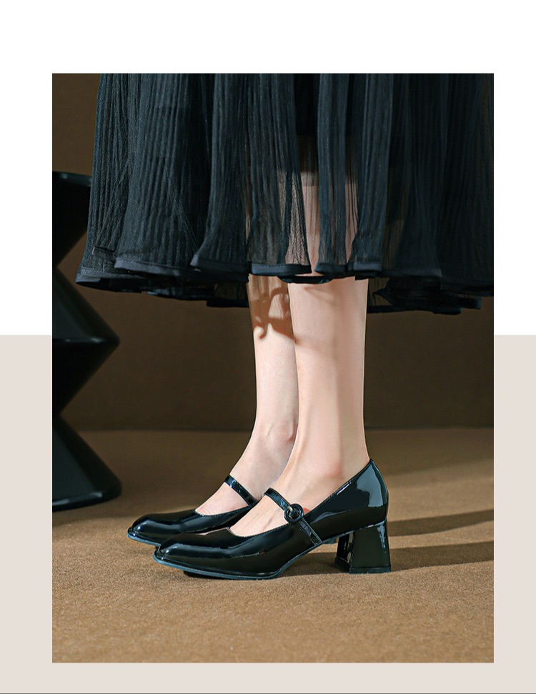 black mary janes