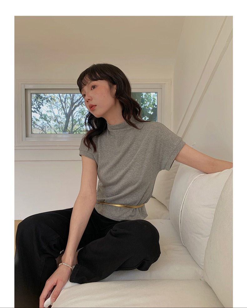 classic t shirt Gray