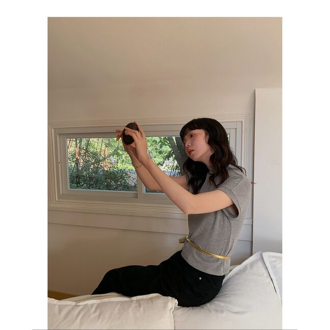 classic t shirt Gray