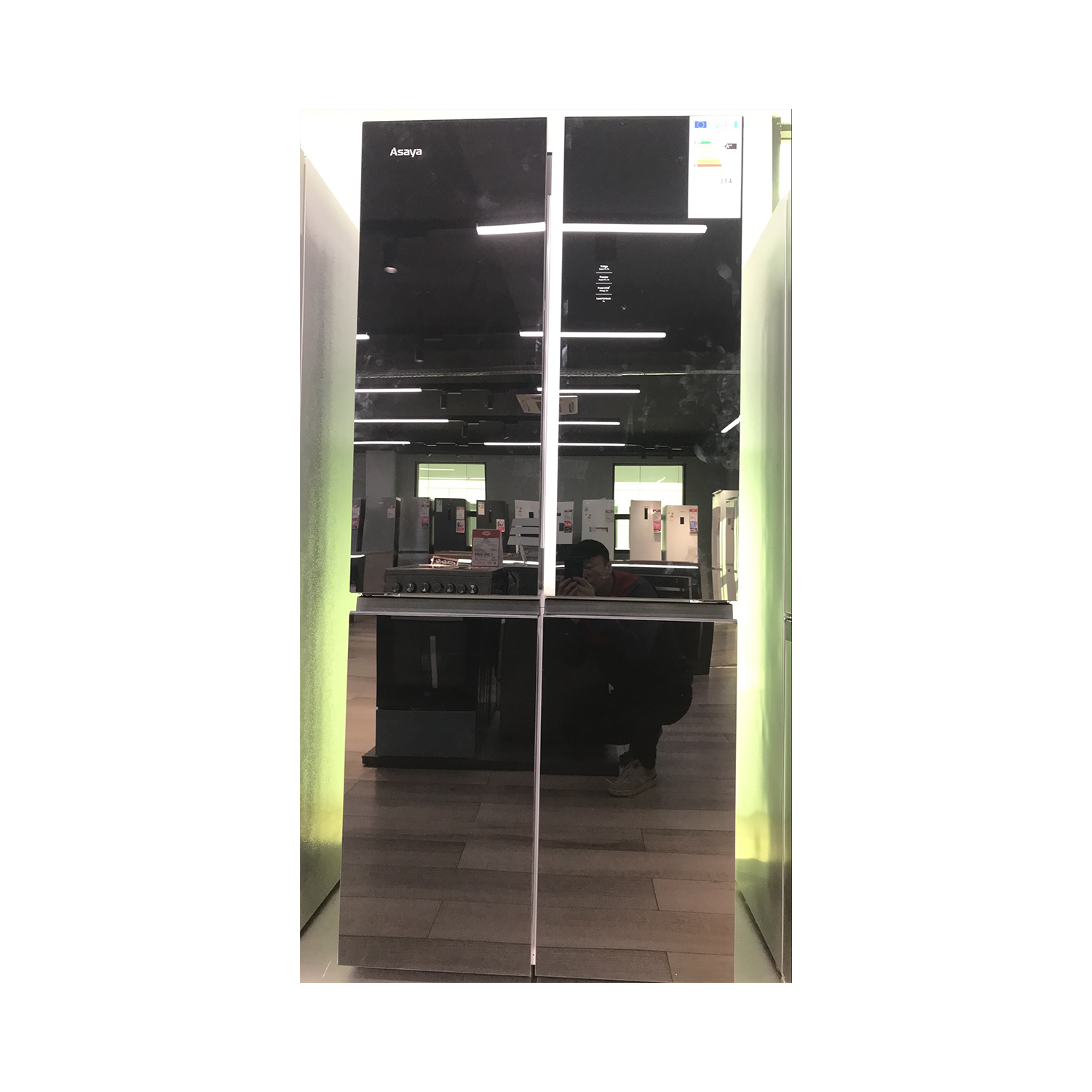 Asaya ASSKGF539GB 539л багтаамжтай Side By Side хөргөгч