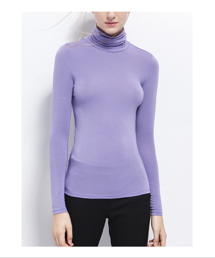 Turtleneck base Purple