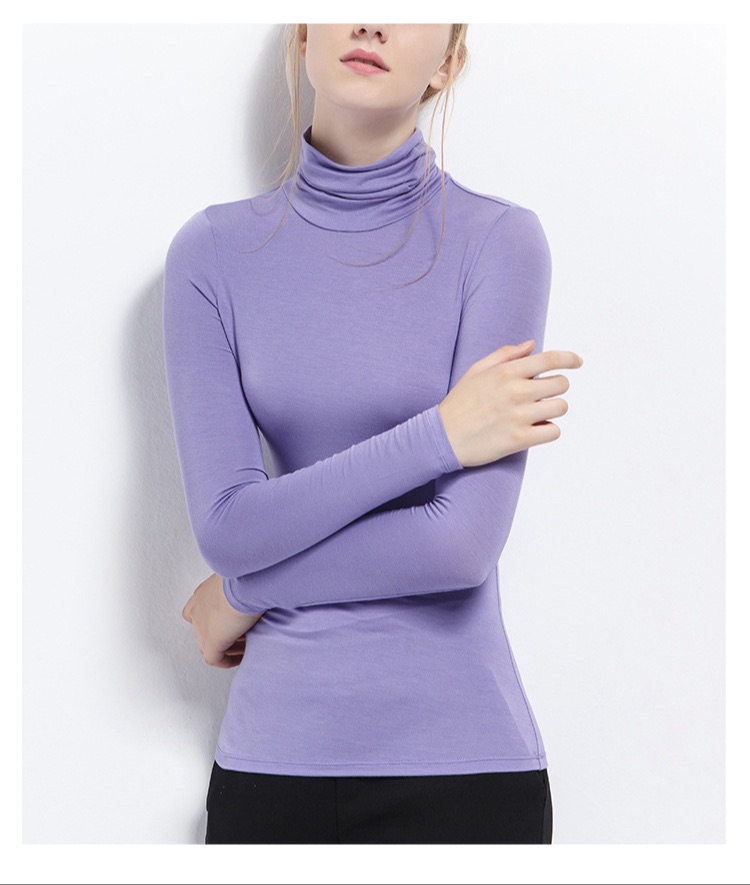 Turtleneck base Purple