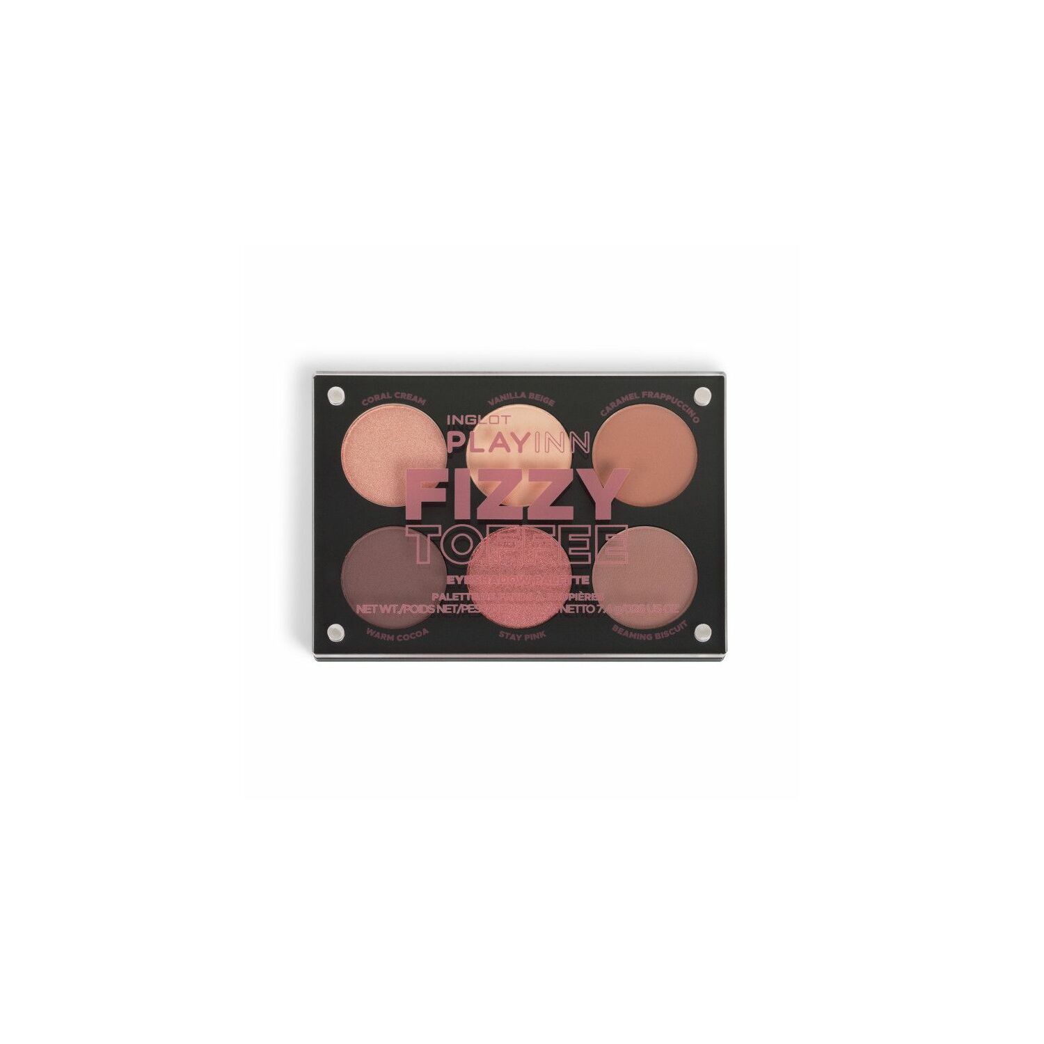 INGLOT PLAYINN FIZZY TOFFEE EYESHADOW PALETTE