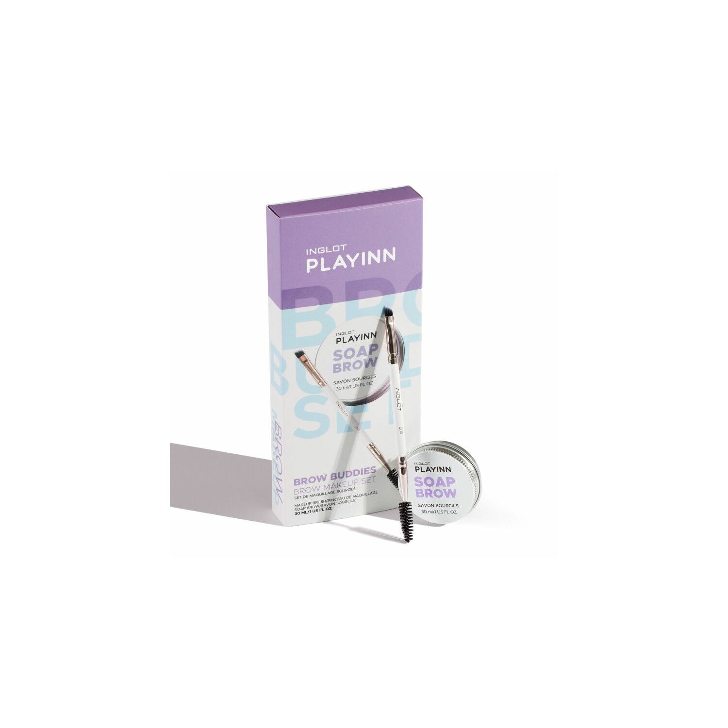 INGLOT PLAYINN BROW BUDDIES BROW MAKEUP SET