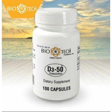 Био Тек Витамин Д3 50000 ОУН №100
