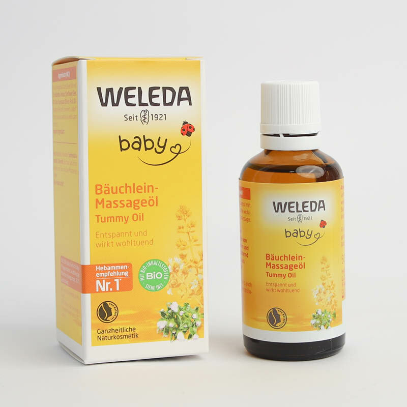 Weleda Baby гэдэсний массажны тос, 50мл - Грийн Гейт Интернейшнл ХХК