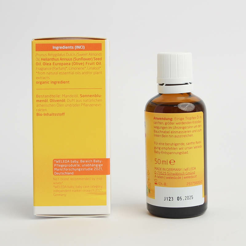 Weleda Baby гэдэсний массажны тос, 50мл - Грийн Гейт Интернейшнл ХХК