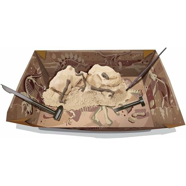 13234 4М Dig a Dino Skeleton/Velociraptor