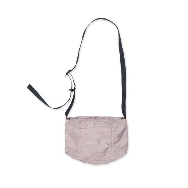 SHOULDER BAG NE MOUTAIN LOGO ASH BROWN