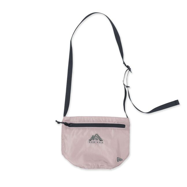 SHOULDER BAG NE MOUTAIN LOGO ASH BROWN