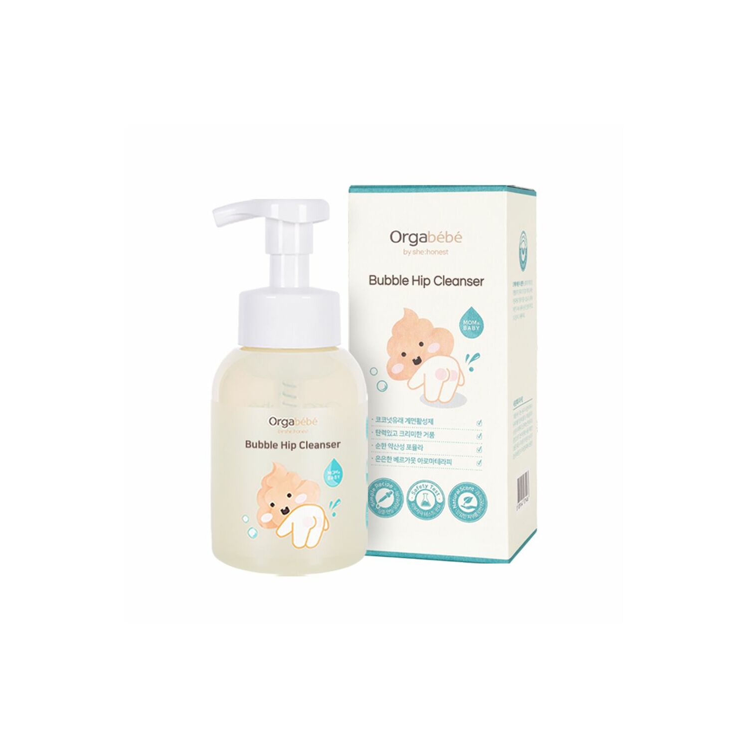 Orgabebe Bubble hip Cleanser