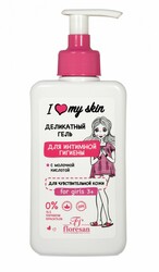 Ф-490 Деликатный гель для интимной гигиены "I Love my skin" 250 мл.