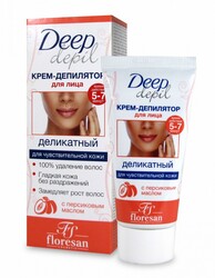 F-126 nozik depilator kremi D. yuz sochlarini olib tashlash 50 ml.