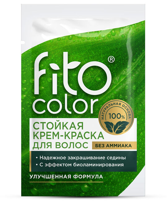 Стойкая крем-краска д.волос "Fitocolor" 3.0 темный каштан 115 мл.