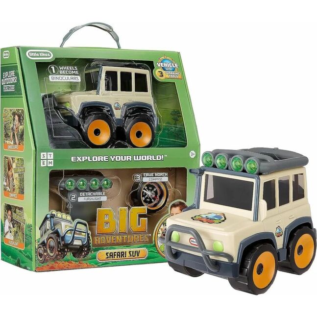662140 LITTLE TIKES Big Adventures Safari SUV