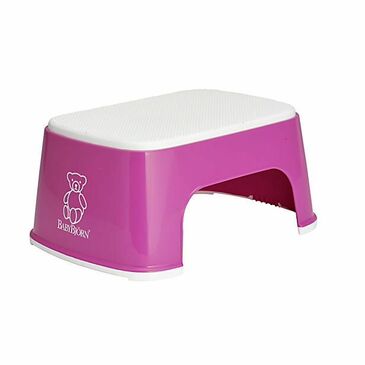 BJ Step Stool Хүүхдийн зогсдог сандал тод ягаан