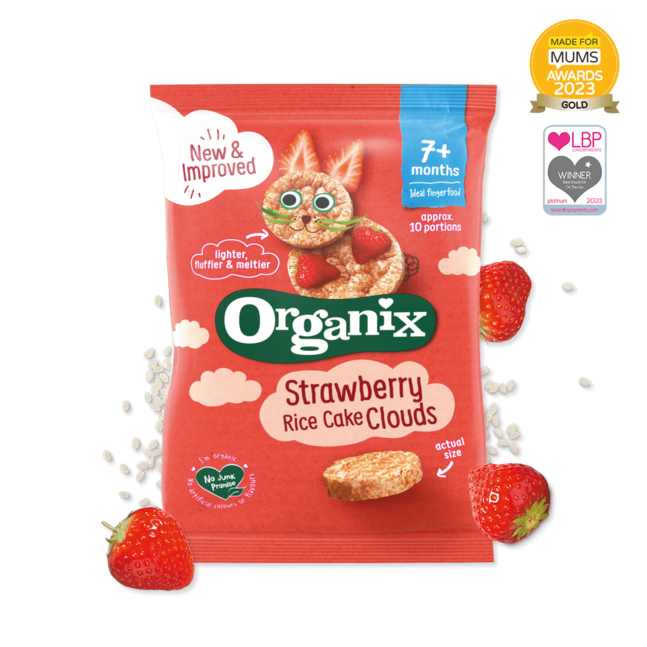 Organix Strawberry Rice Cakes