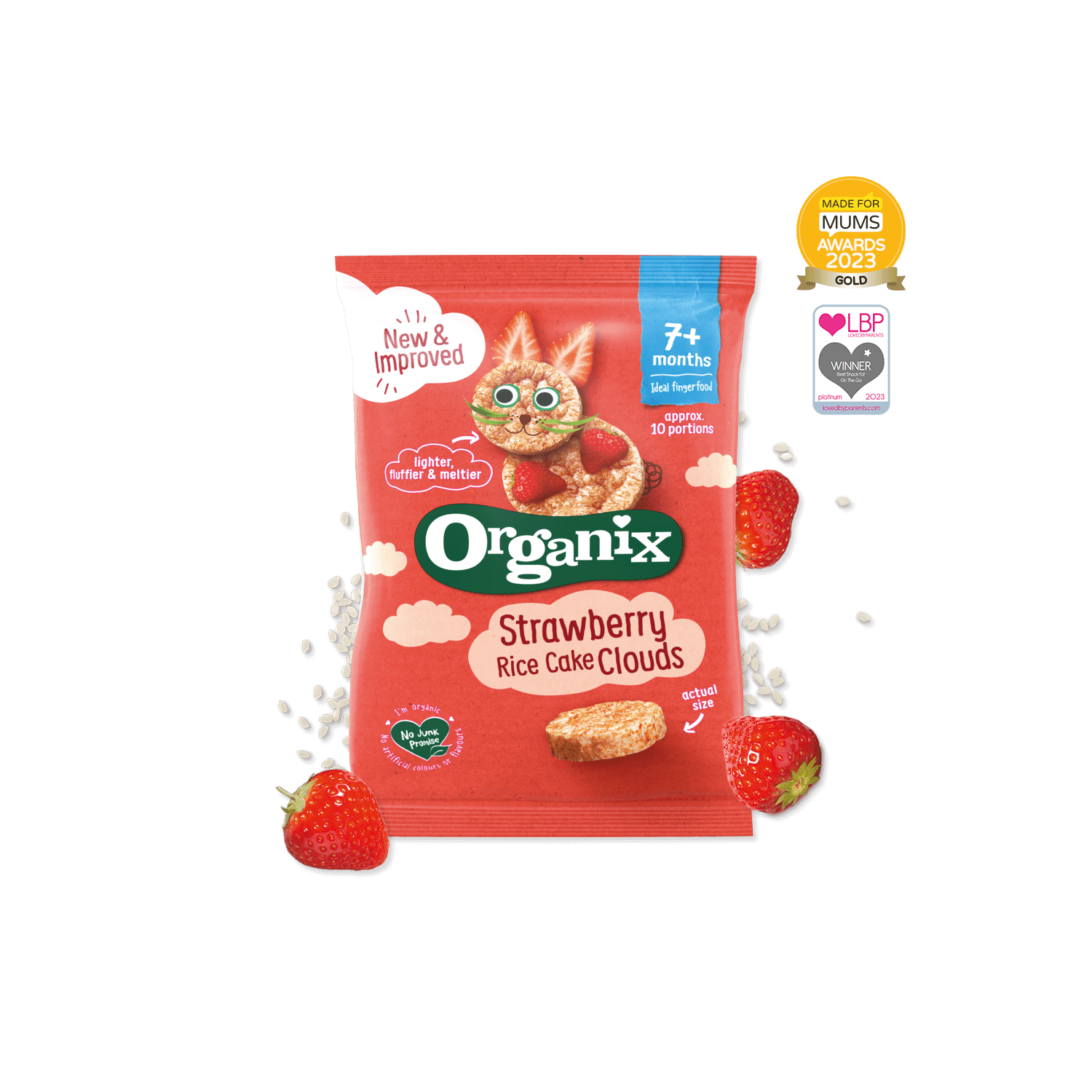 Organix Strawberry Rice Cakes