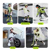 Cooghi KidsKnee Pads Set-Size S Pink