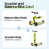 Cooghi V2 Pro 2 in 1 Scooter