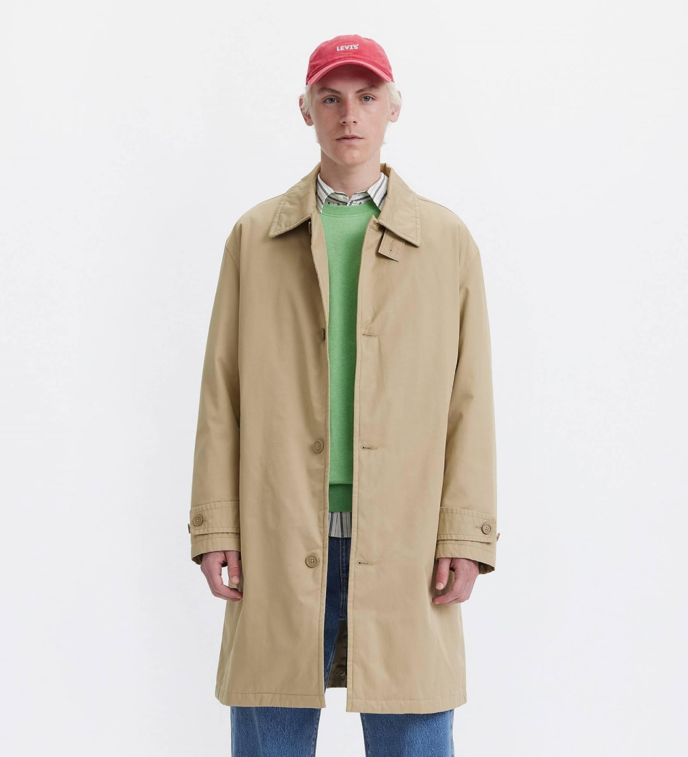 ALMA FILLED TRENCH COAT TRUE